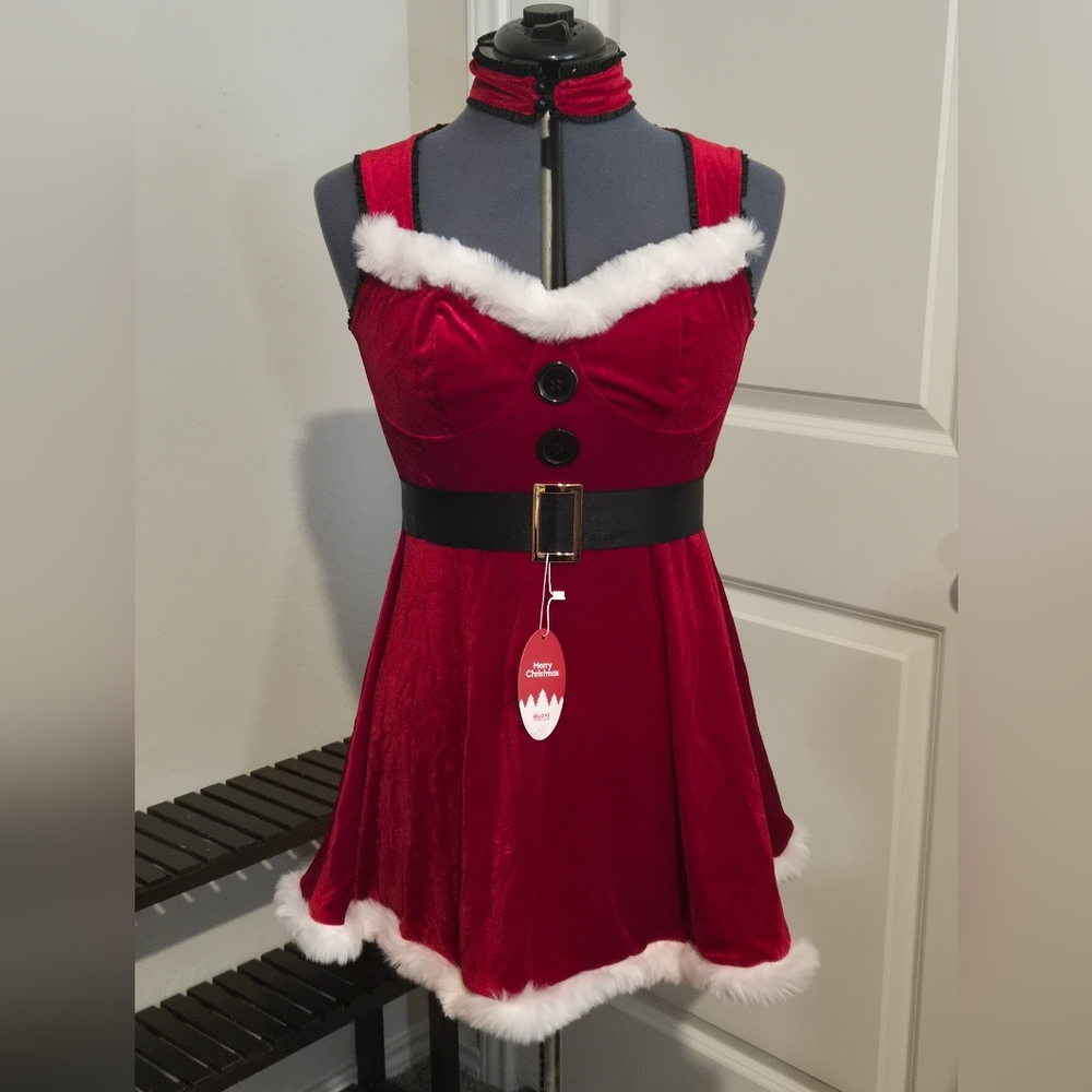 RSLOVE Red Christmas Chemise
